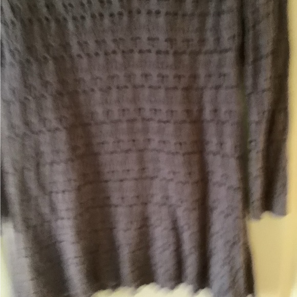 Vintage America crocheted sweater purple nice pattern size Med 💕 - Picture 5 of 11